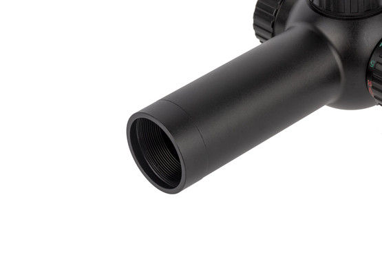Primary Arms Gen III SFP 1-6x24mm ACSS Predator rifle scope features a 24mm objective compatible with 01A objective scope caps